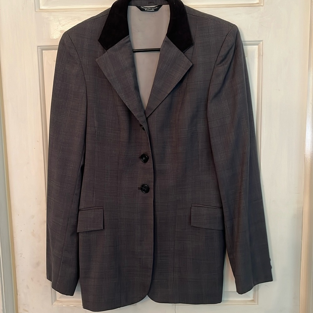 Custom made Grand Prix Show Jacket EUC with black corduroy collar